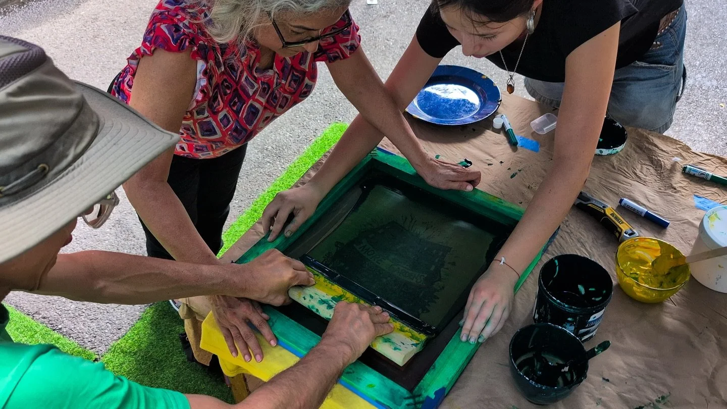shout out to our intern Skyler for helping facilitate this silk screening event this past Saturday! More Gardens T-shirts came out beautifully ✨

More than half way through our summer 🥺 Come join us for the last weekend in July

WHEN 🗓️: Saturday &