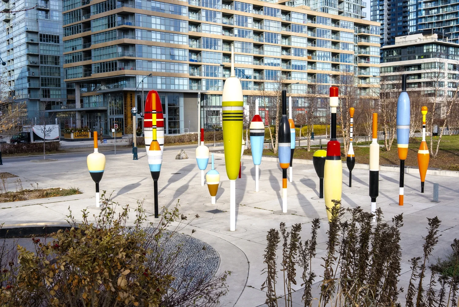 Douglas Coupland, Canoe Landing Park , CityPlace, Toronto, 2009 Project management / contract administration (design and construction). With Public Art Management
