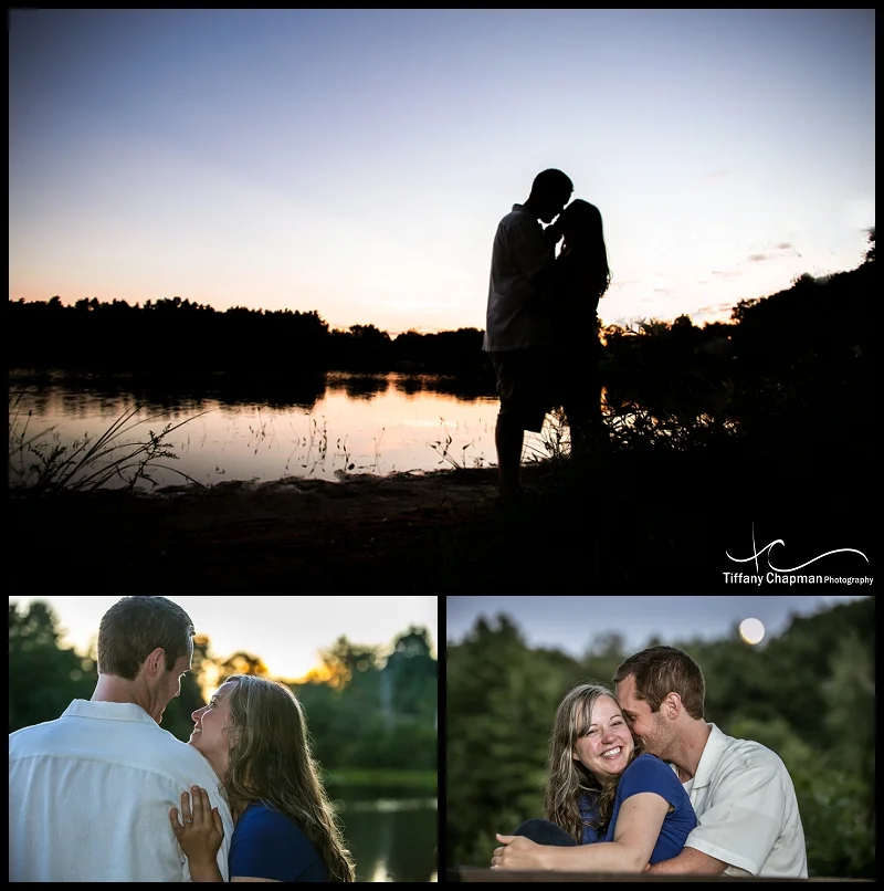 On the way to their home in Barre, MA we pulled over to this gorgeous spot to capture the last of the sun! and caught a glimpse of the amazing Blue Moon!