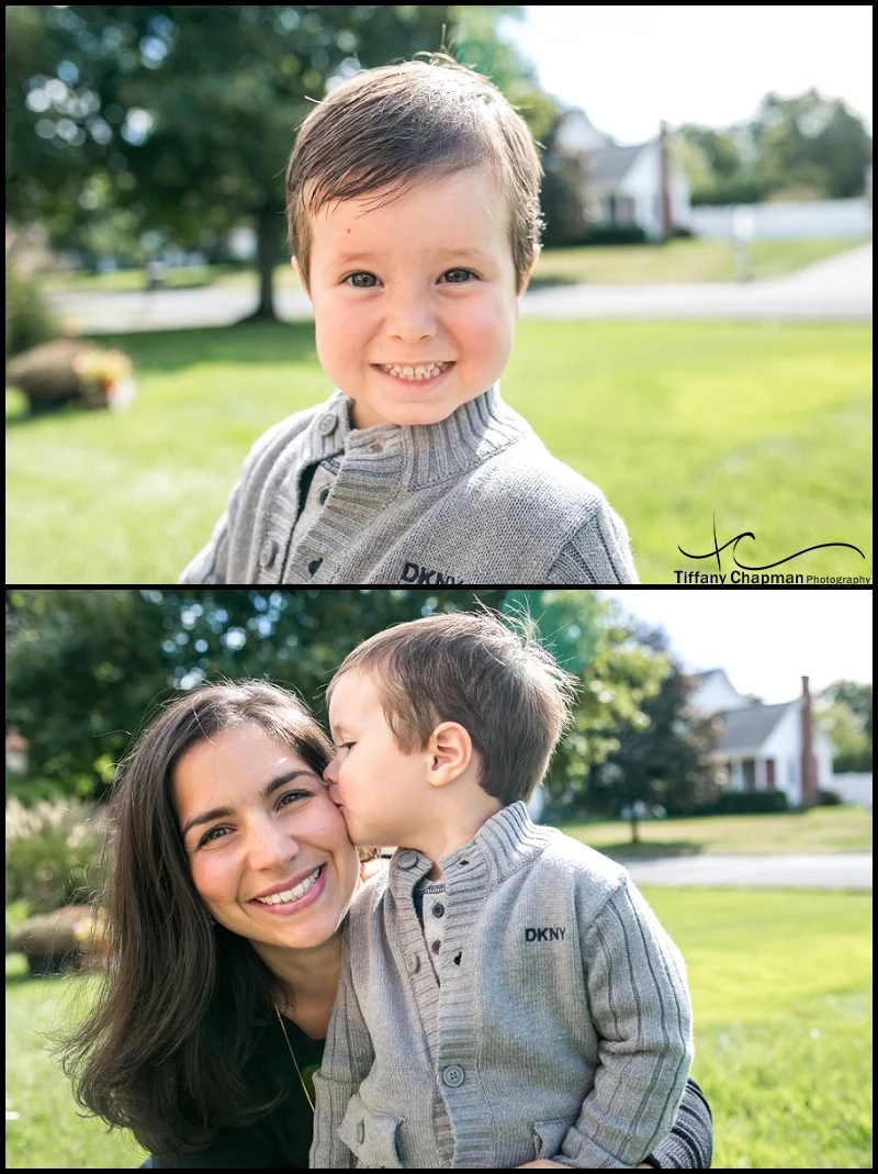 Henry LOVES his momma!!