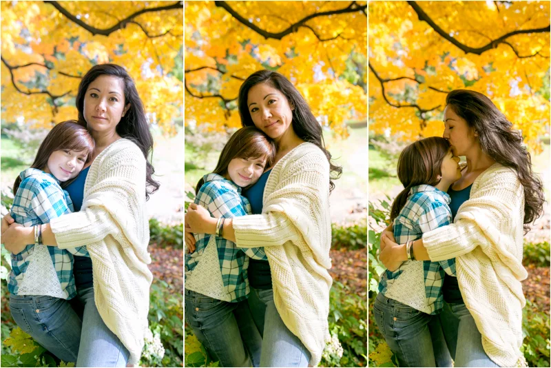Andrea loved the colors of this tree! It was so stunning but not as sweet as their love!