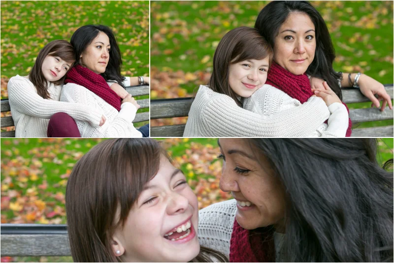 Two beauties sitting on a swing overlooking the Smith College Campus!