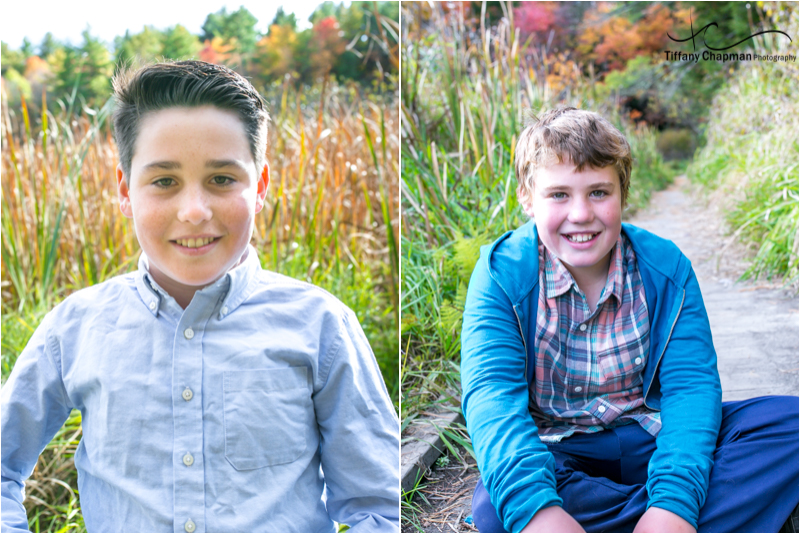 These smiles and the foliage - LOVE!
