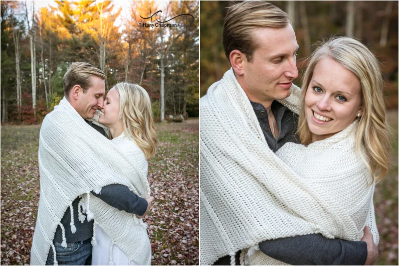 The afternoon glow just added more warmth than the blanket they snuggled in!