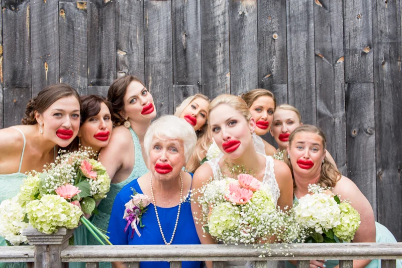 Trina's Gram brought this hilarious props! I adore this photo!