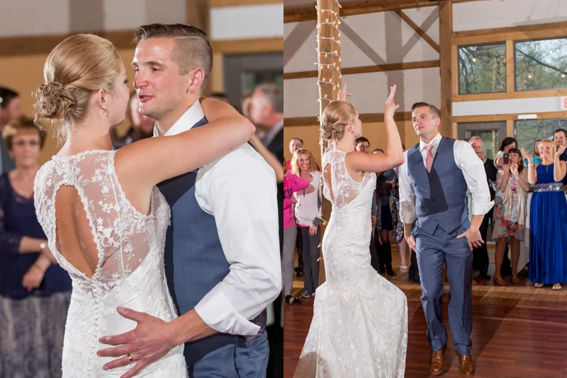 I loved the energy between these two during their first dance that turned from SLOW to FAST...So awesome!