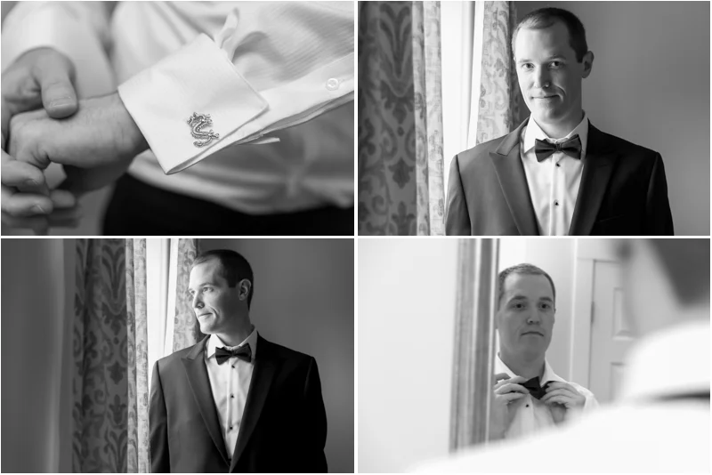 Thank you Jessica of J essica Marie Photography for these dapper images of Dave getting ready.