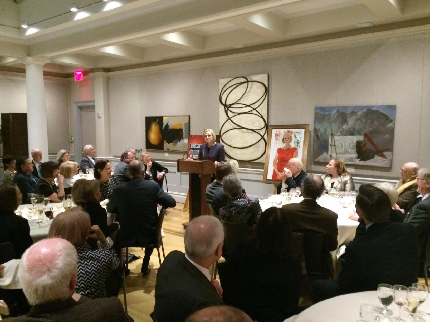 The Unveiling of the Portrait of Dr. Frances Daly Fergusson