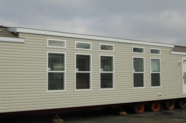 Clerestory Roof Exterior Shown with Optional Transom-top Windows
