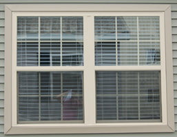 Optional lineals (available in white or beige; 3" around windows, 5" around doors)