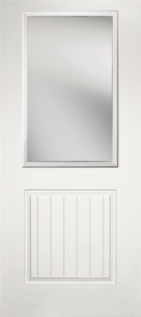 COTTAGE HALF LITE GLASS: ODL NOUVEAU