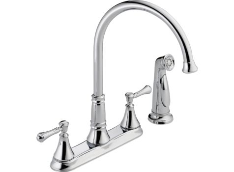 DELTA CASSIDY Chrome KITCHEN FAUCET