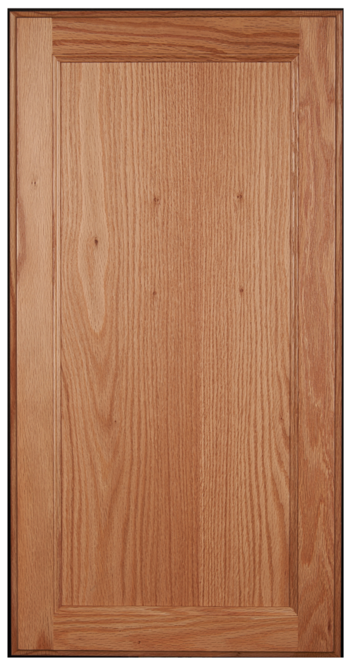 Flat panel, square door