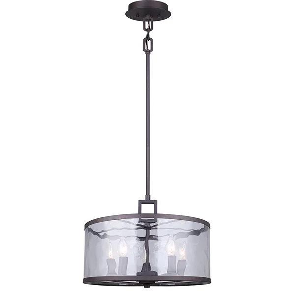 Cala 16" Pendant with Water Mark Glass
