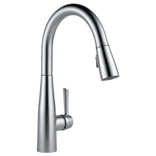 Delta Essa Single Handle Pull-Down Stainless Steel Kitchen Faucet