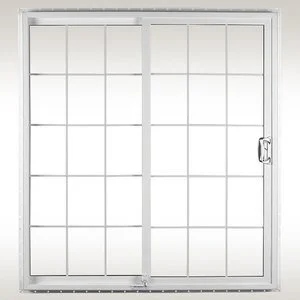 Sliding Patio Door (White or Beige; Grids Optional)