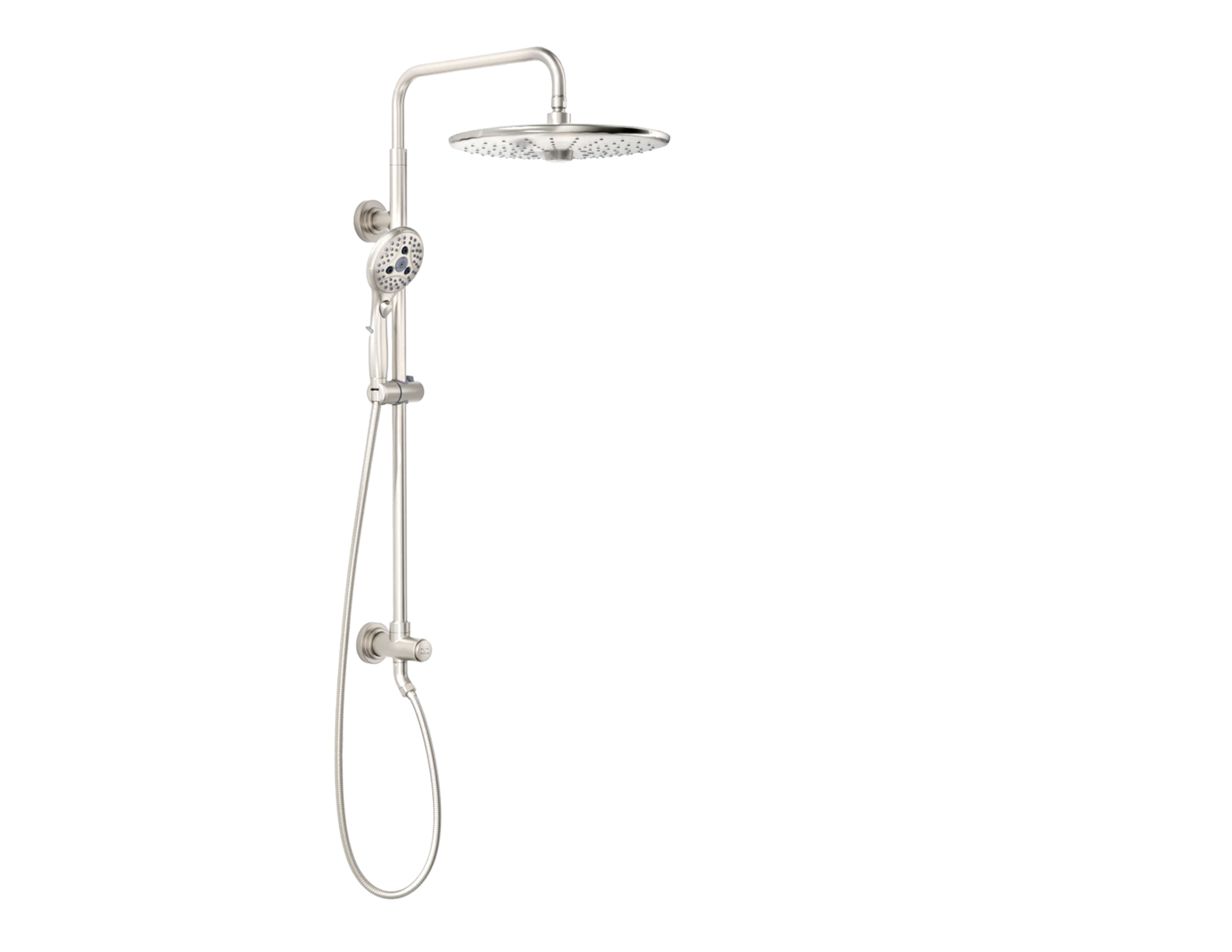 ALTA AQUA Advanced Shower Head Combo - Brushed Nickel