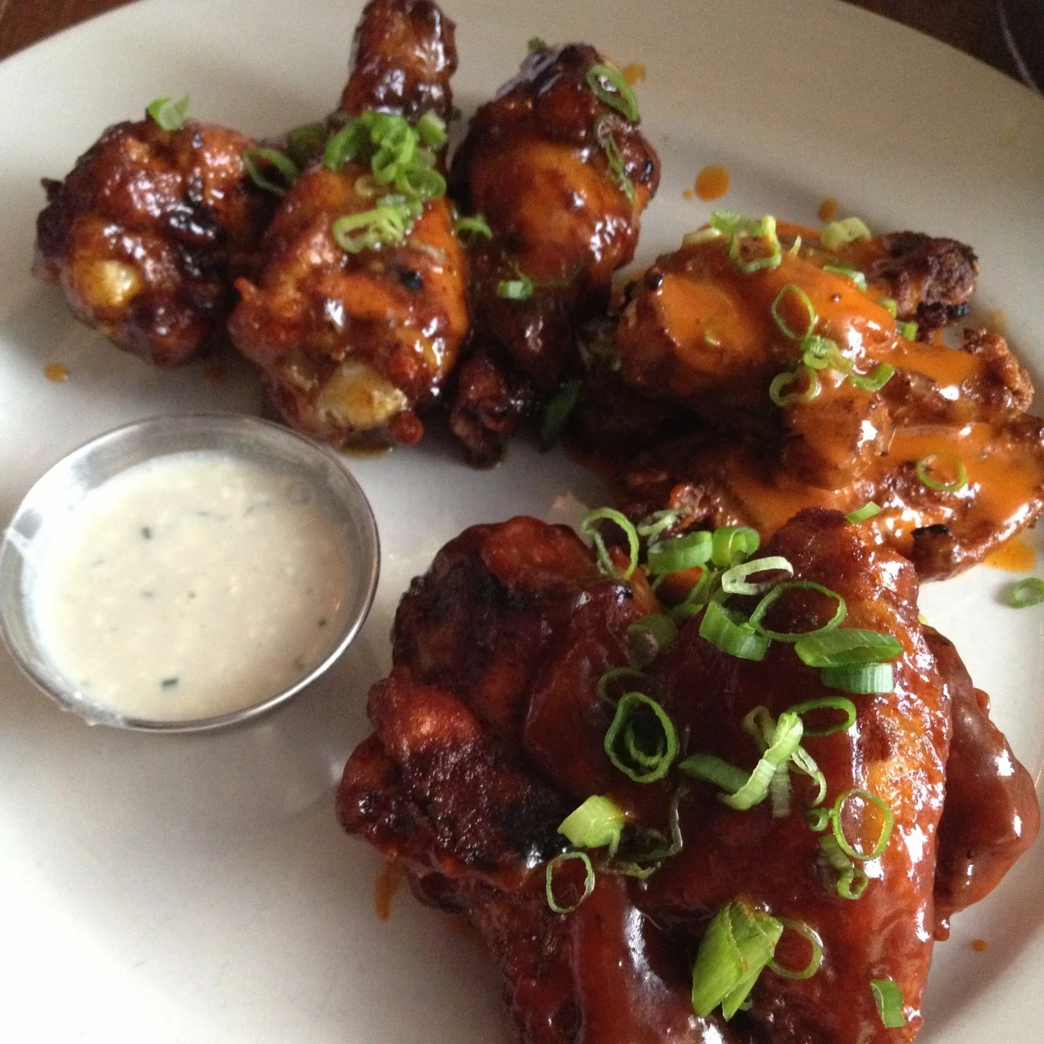 wings are my go-to "app for dinner" choice. feels indulgent without the carb crash!