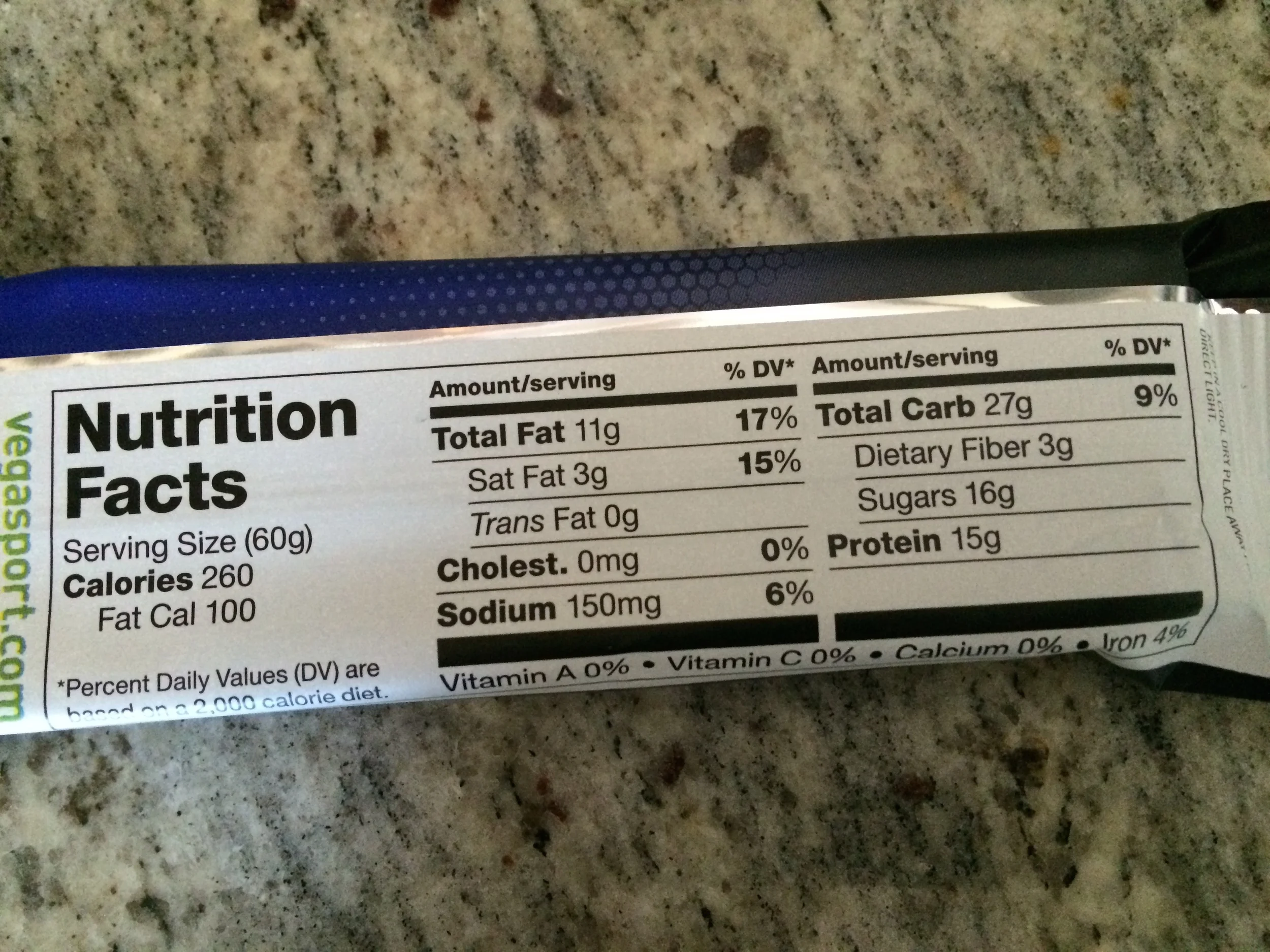 Sugar to protein is 16:15, thats just about 1:1.