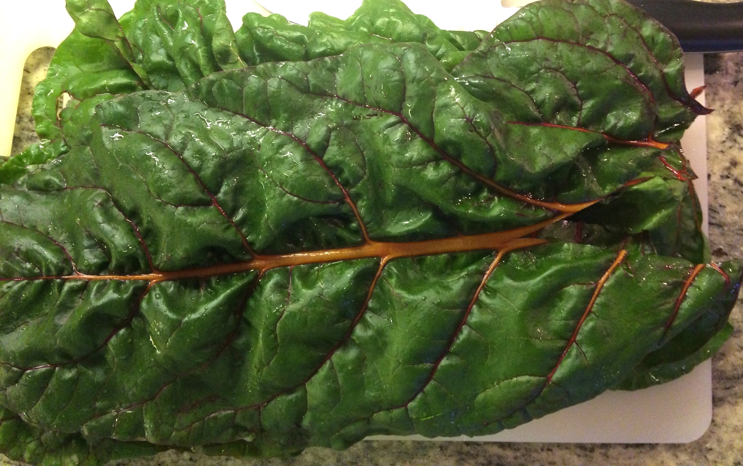 This is what the leaves should look like when you're done.