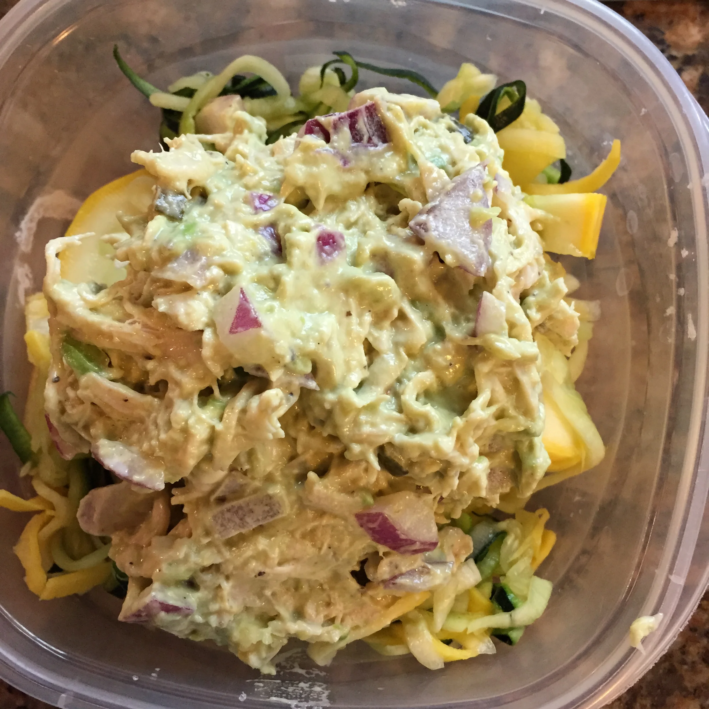 I ate this for lunch every day one week! 