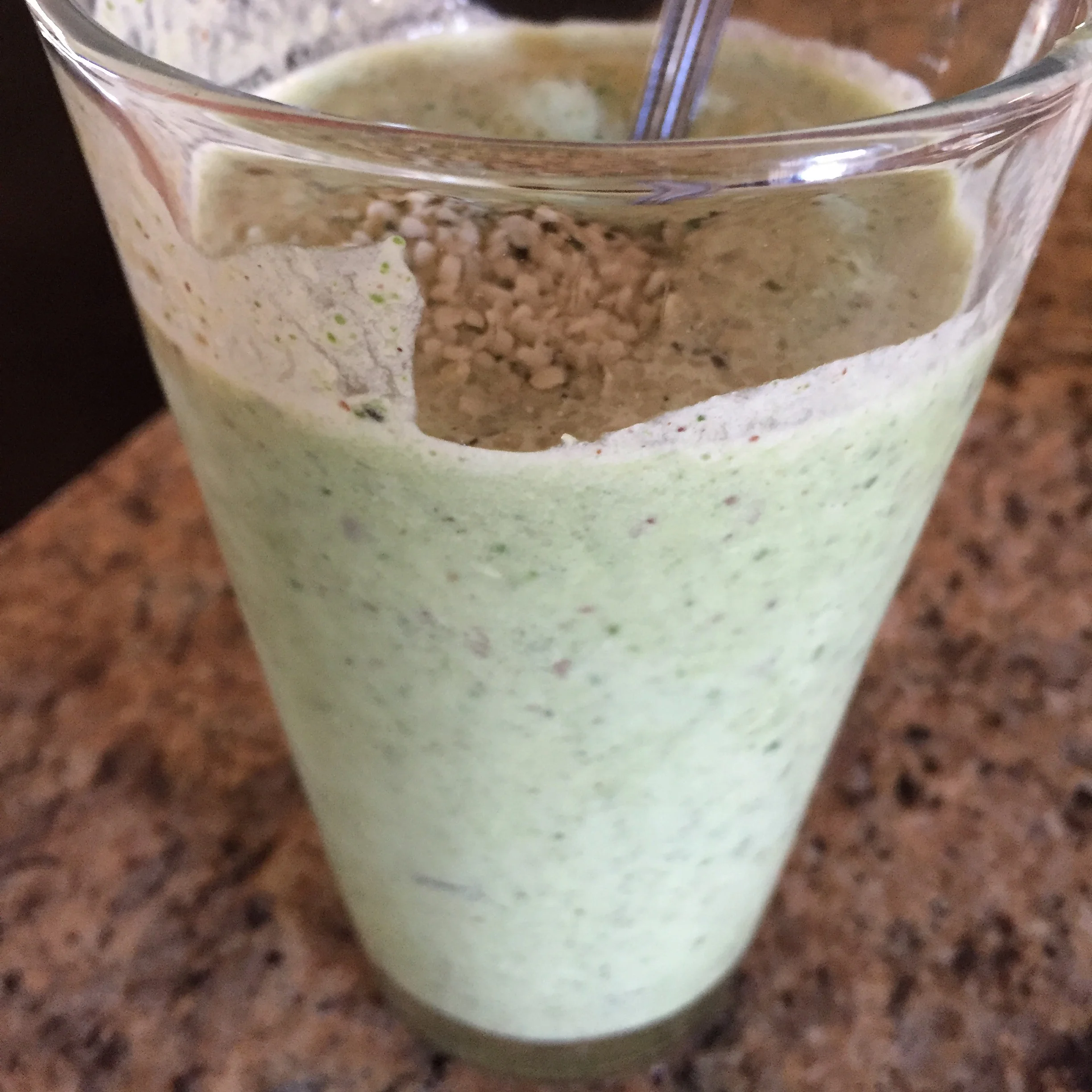 so many greens in there!!