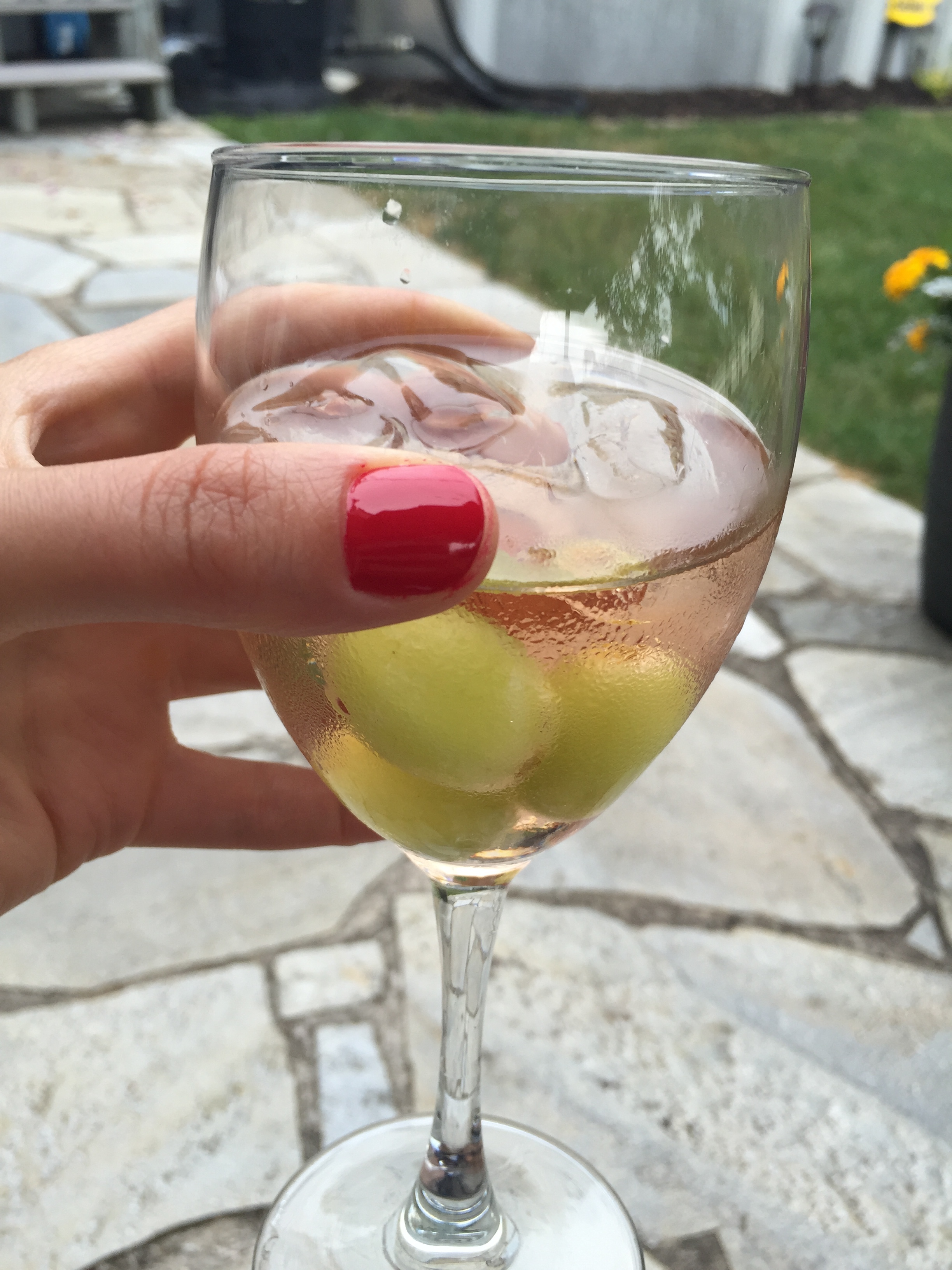sometimes...you just need a glass of wine