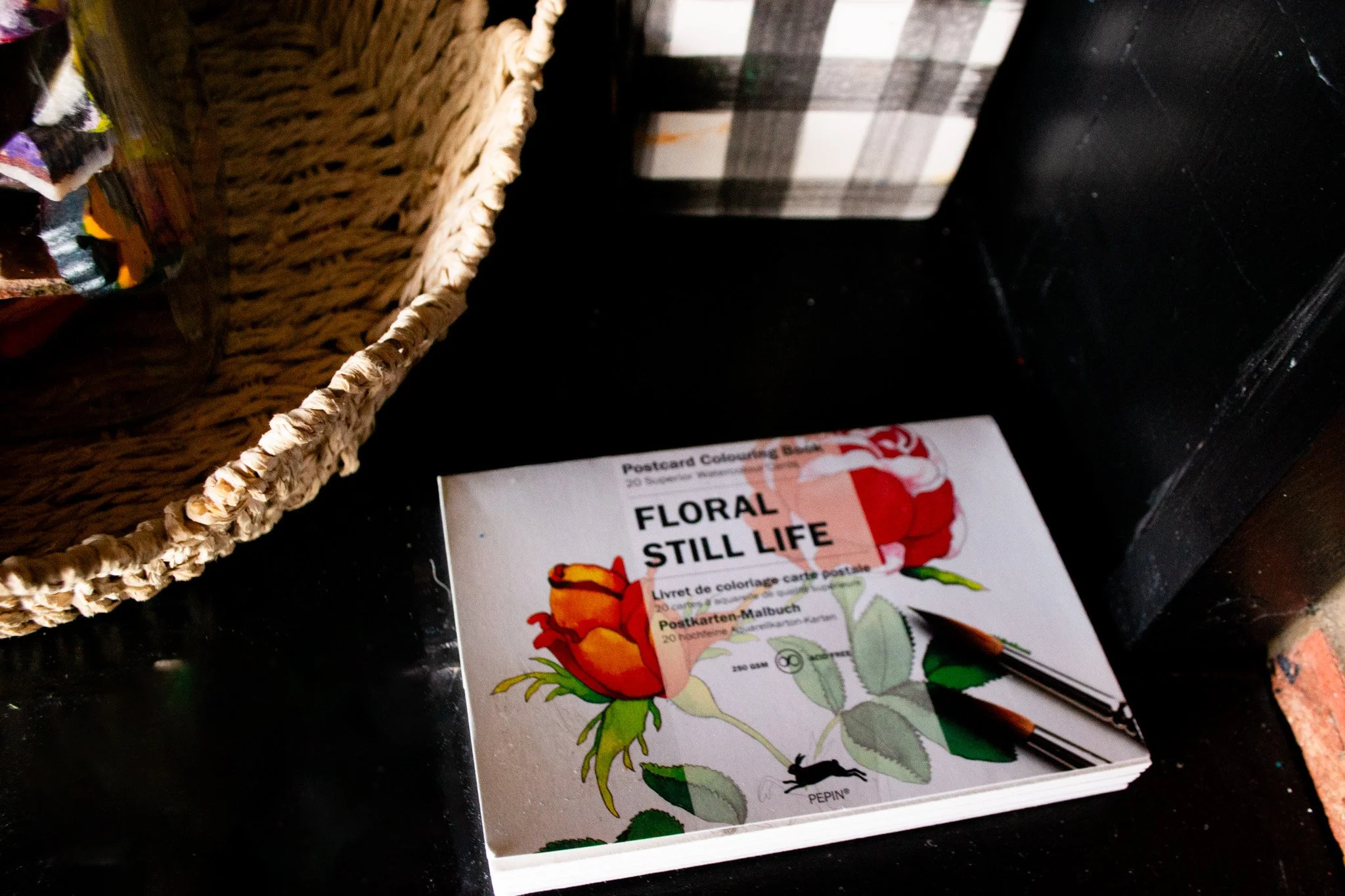 thrifted with joy Floral Still Life Postcard Watercolor Book