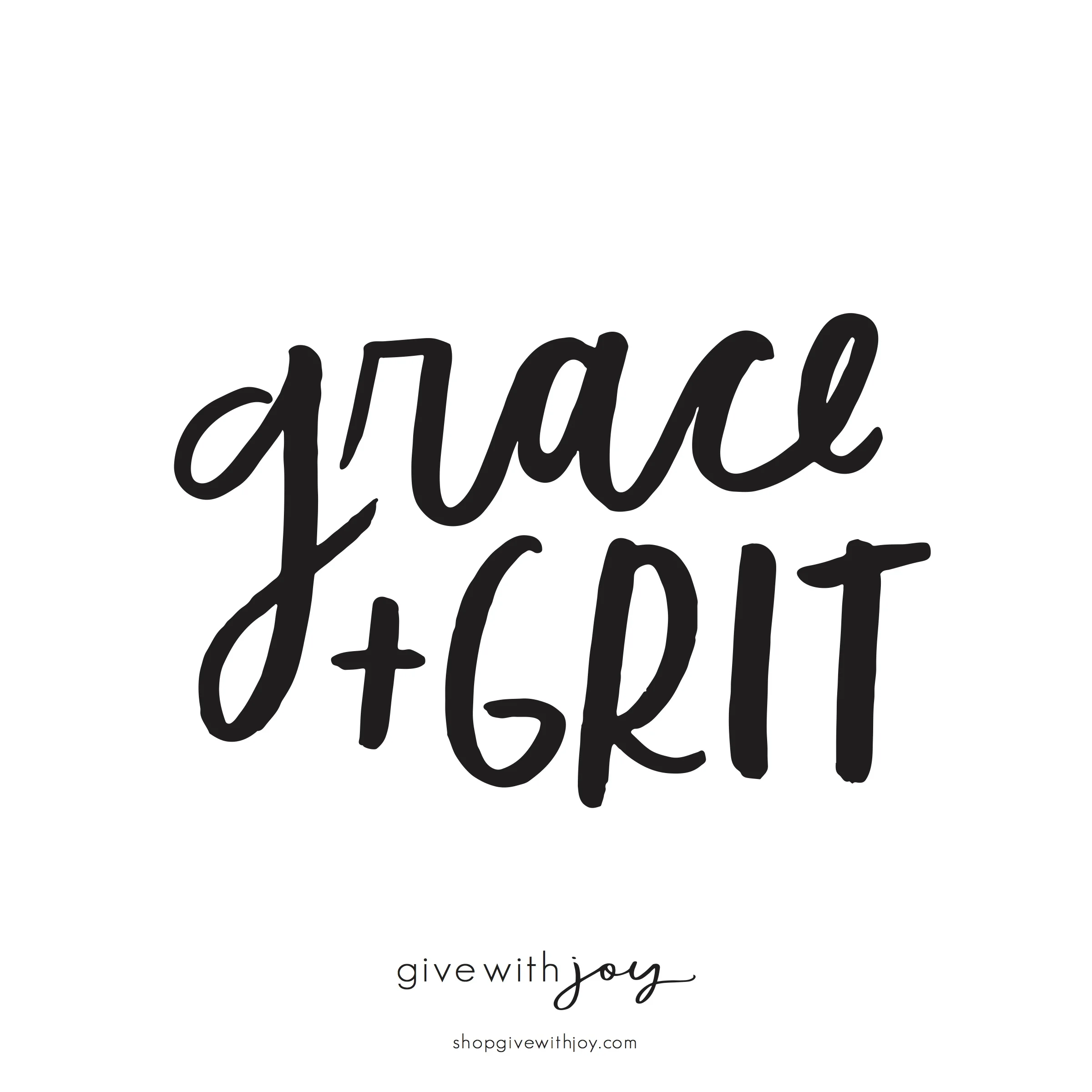 How to live with grace + grit. This is real life. 