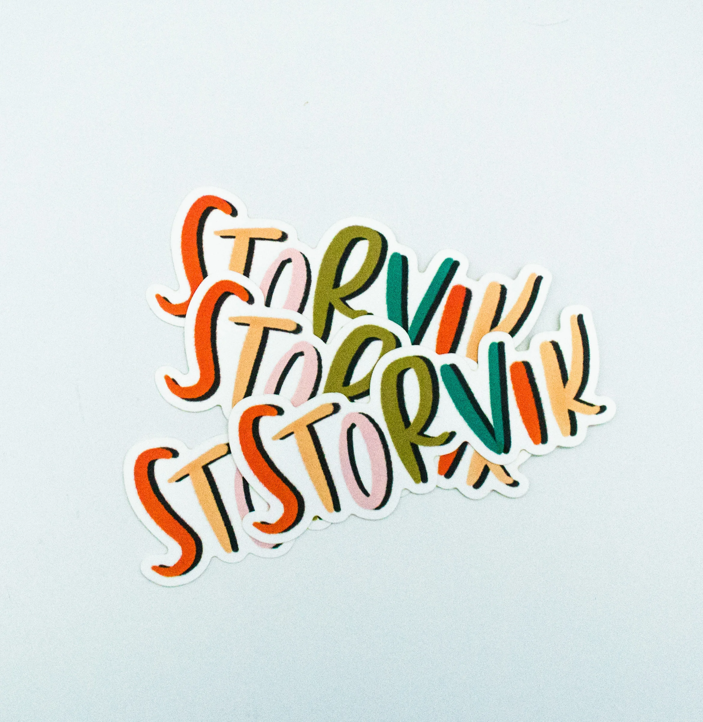 Personalized Name Sticker, Marker Style
