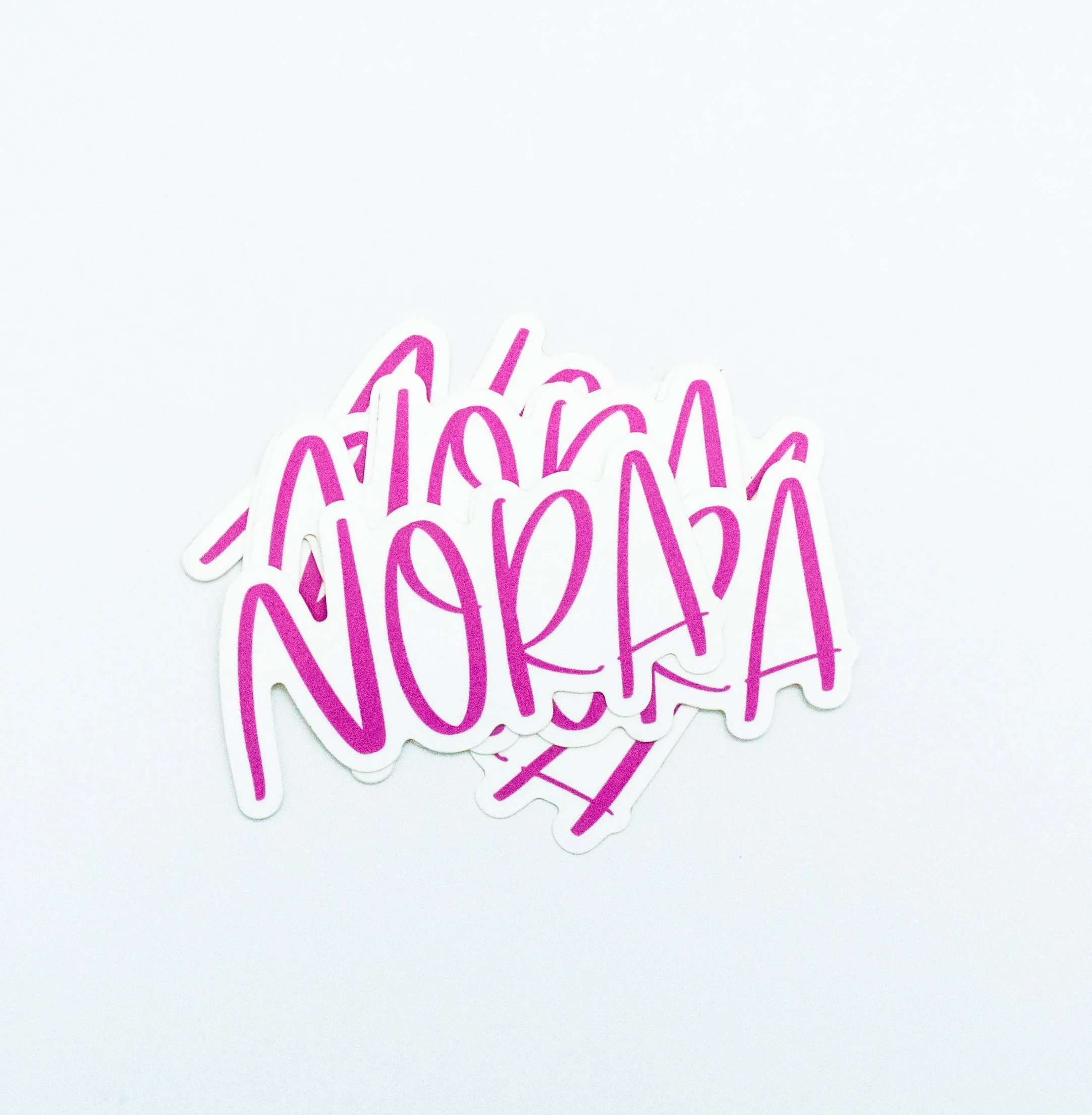 Personalized Name Sticker, Bold + Beautiful Style