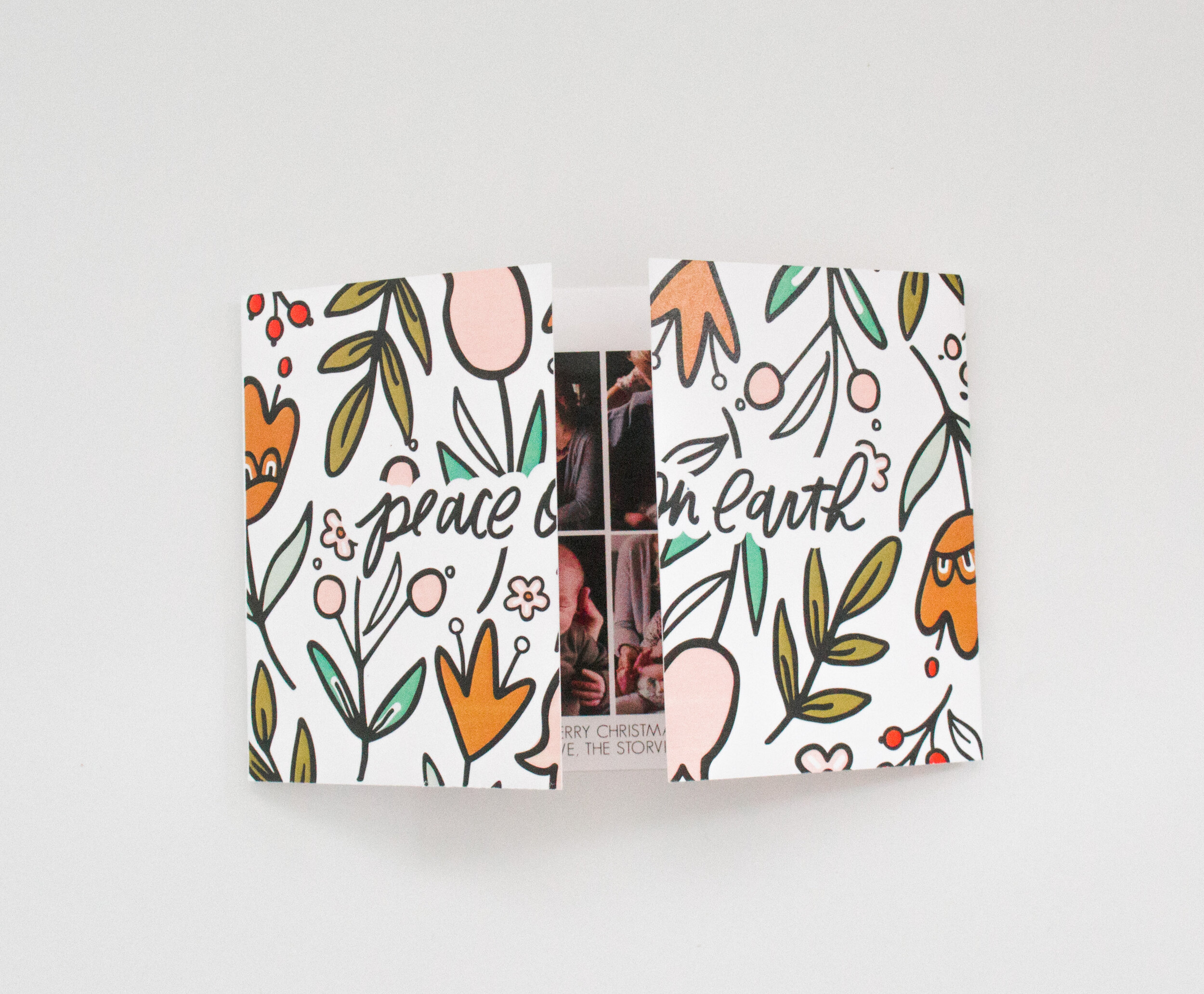 Fold out Christmas card
