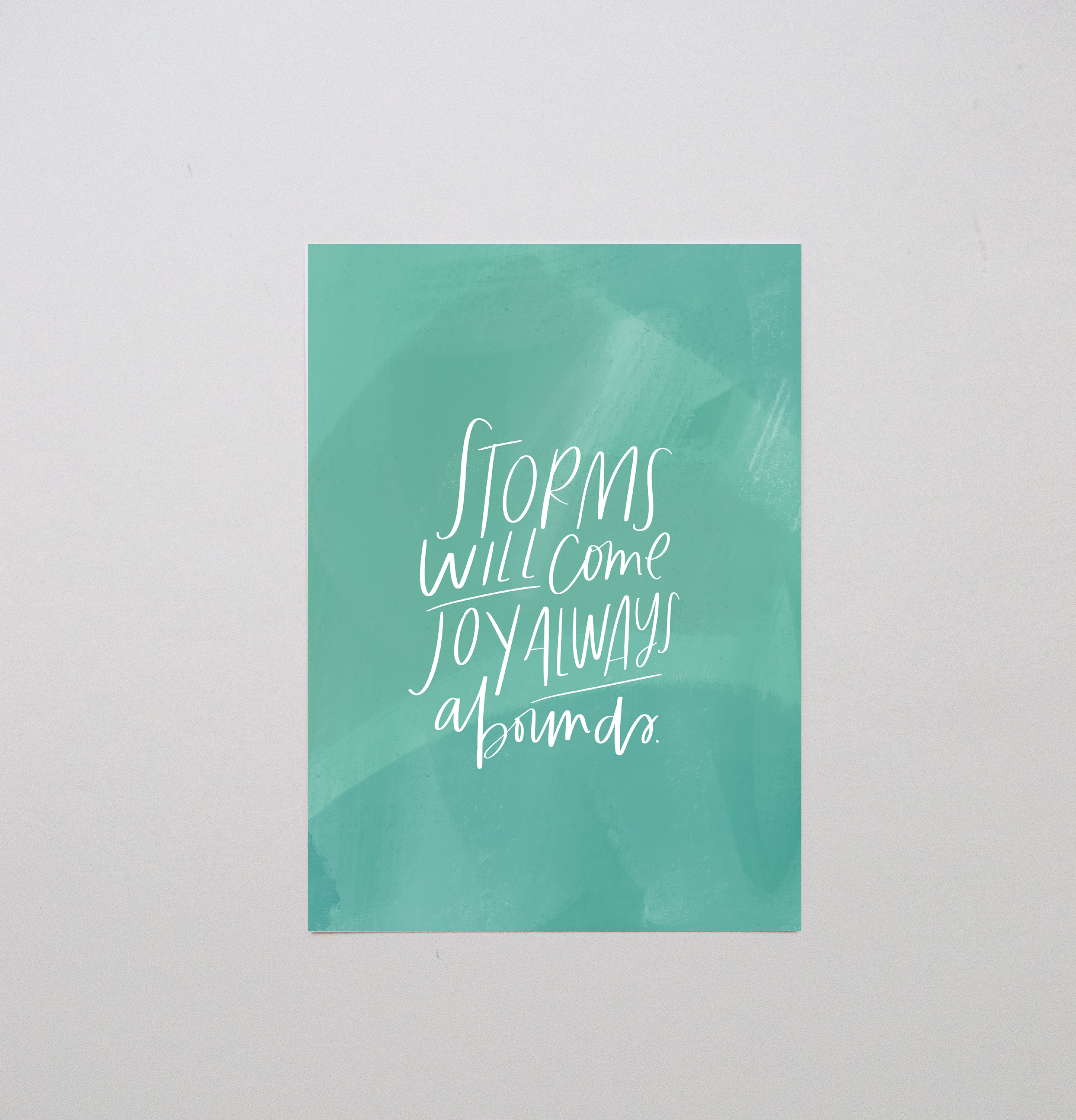 Joy Abounds Print