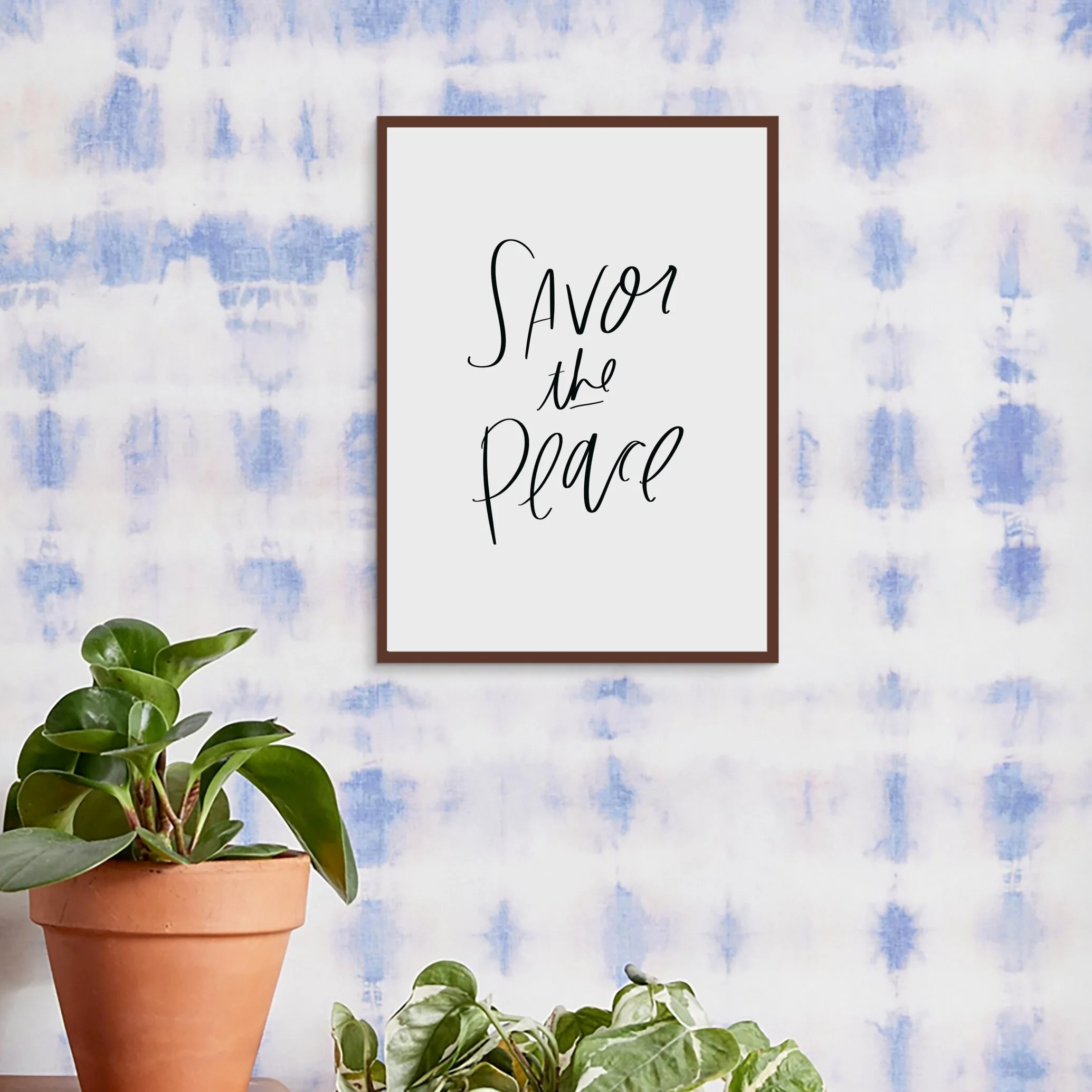 Savor the Peace Print (color options)