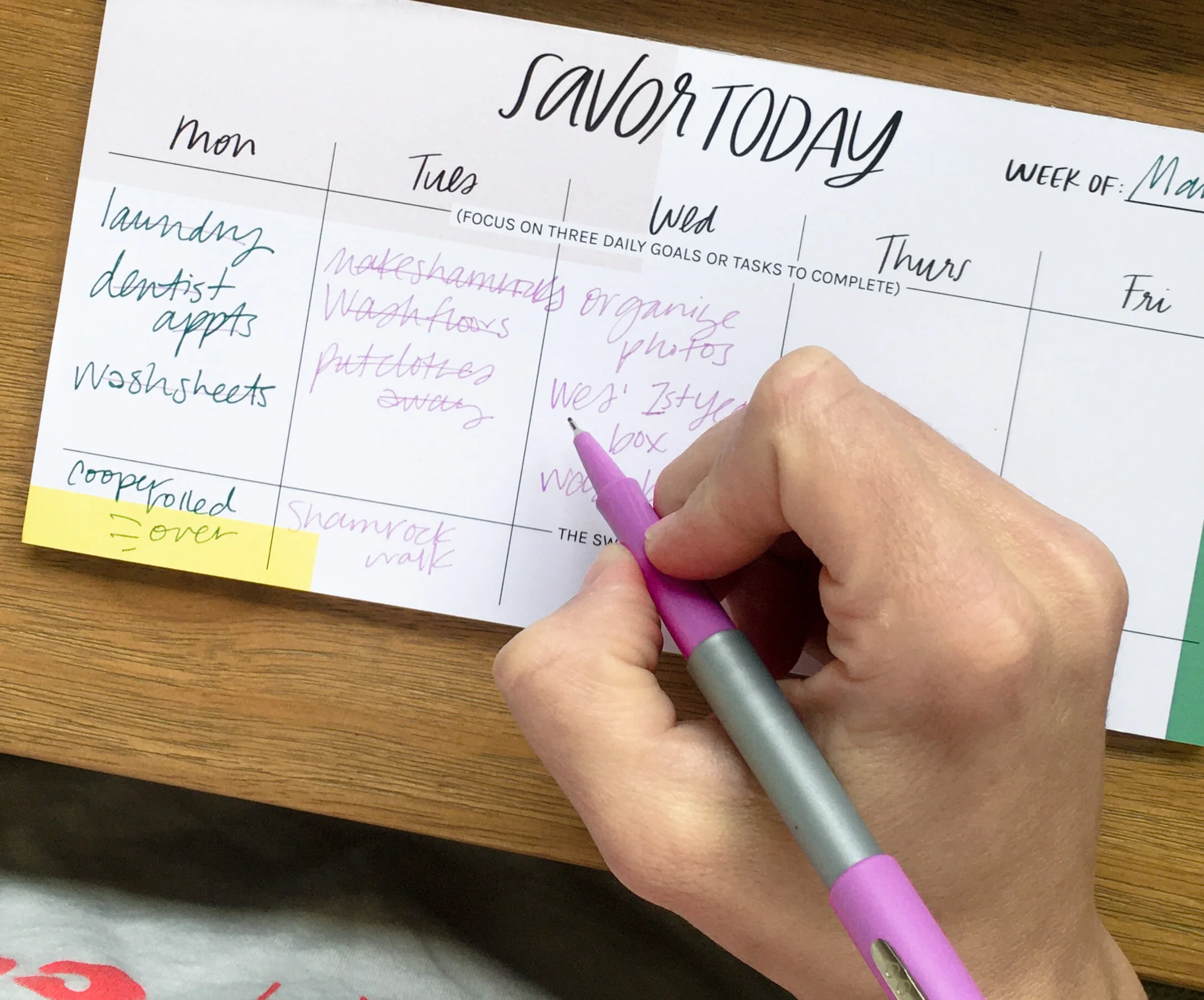 Creating Rhythms and Routines to help Savor Today