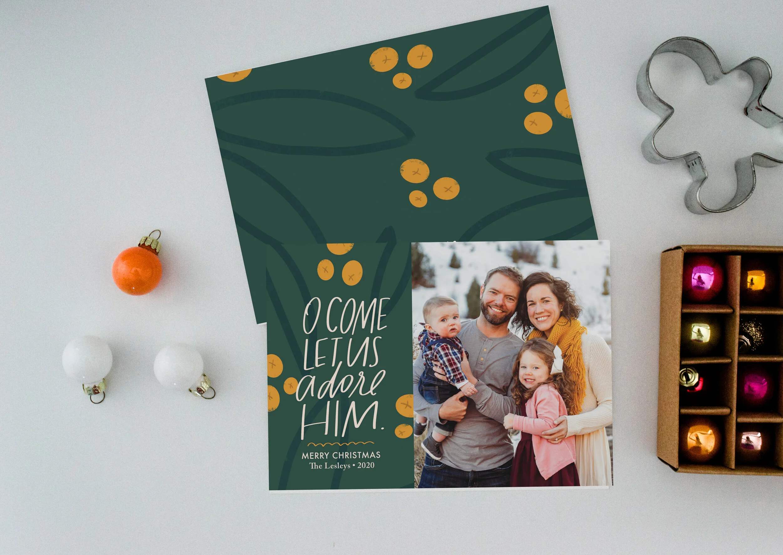 O Come Let Us Adore Him (set of four)