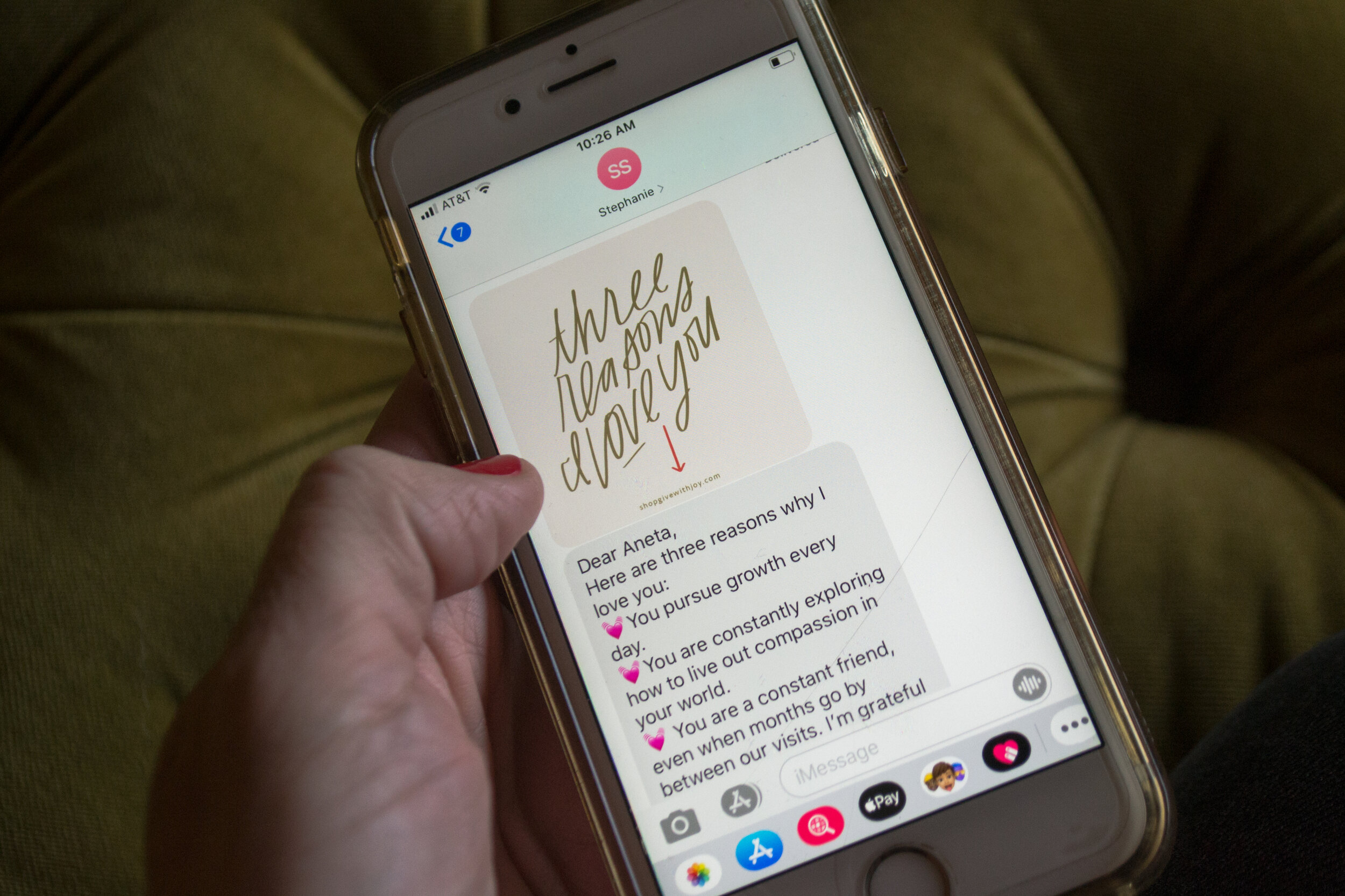 Affirmations to Text, Digital Downloads