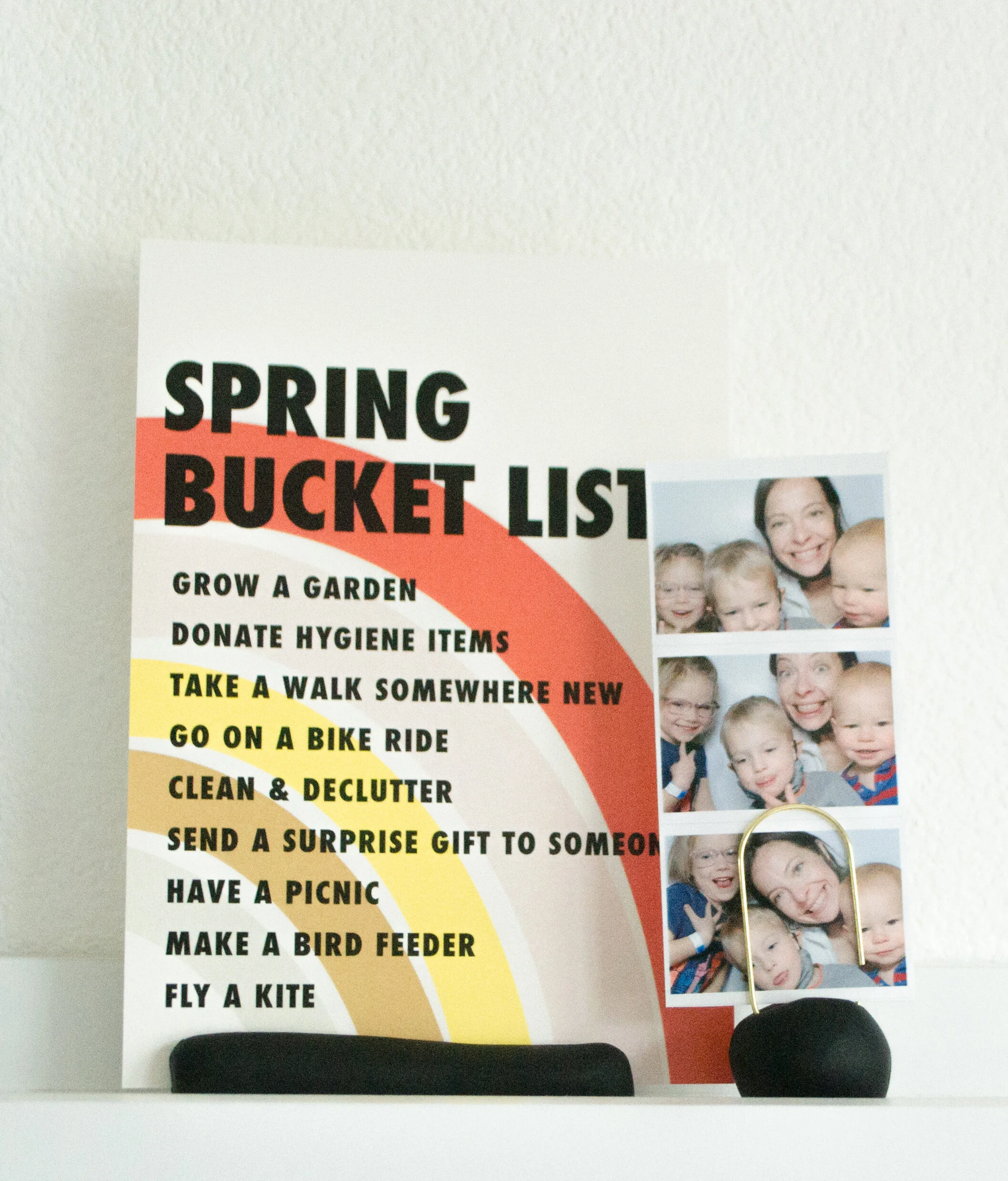 Spring Bucket List