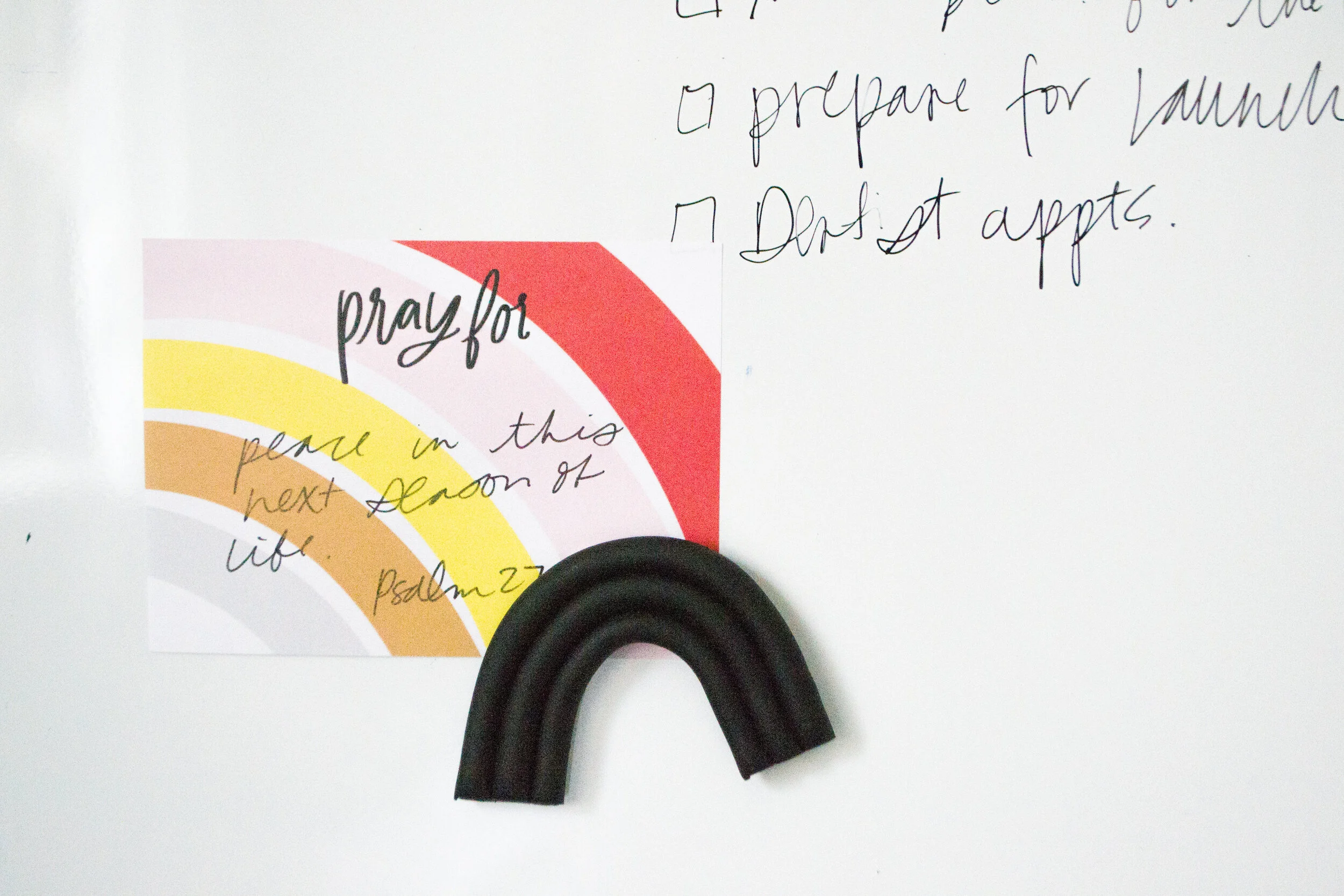 Pray For, Sticky note