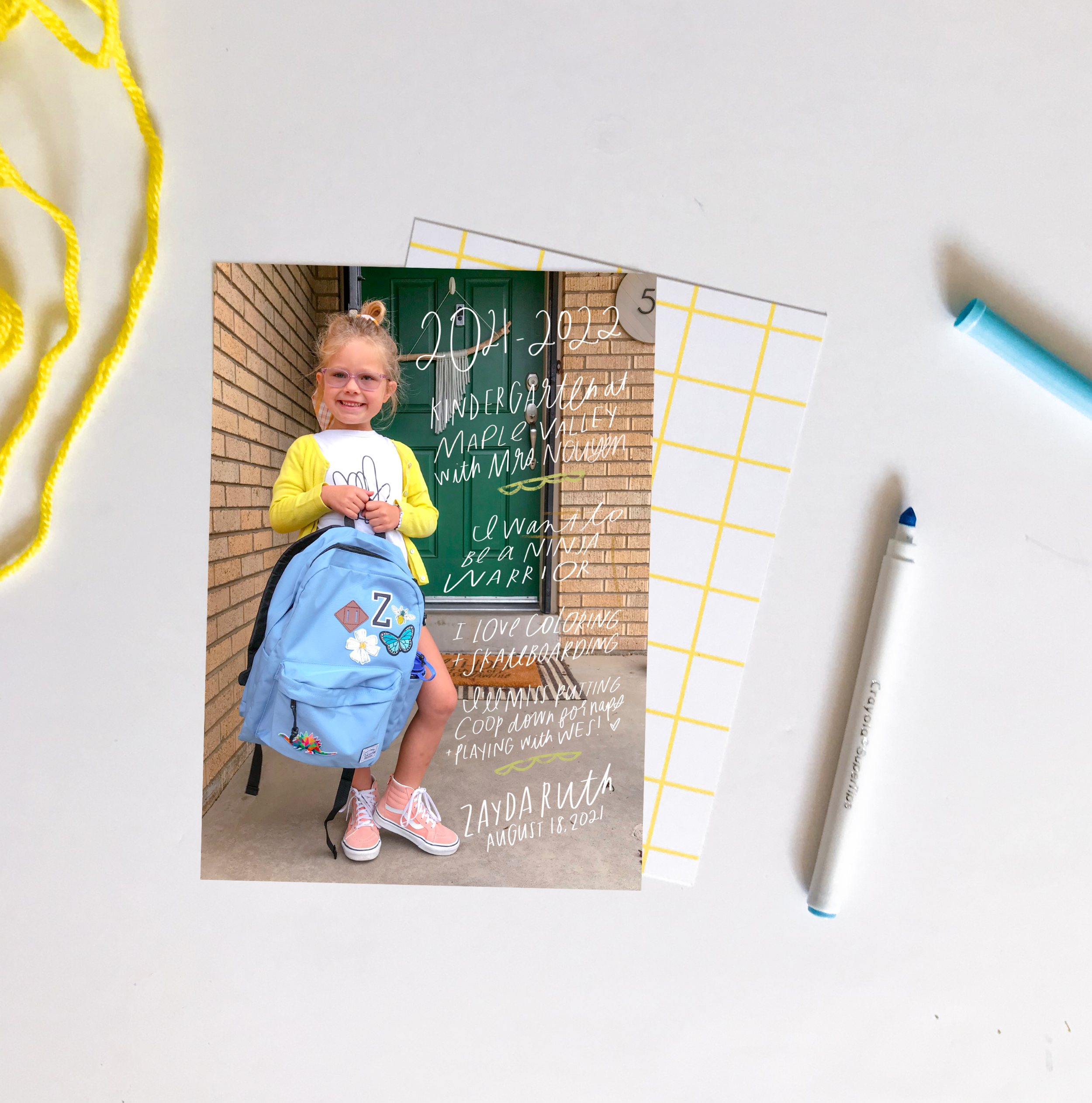 Lettered Memories, Design + Digital File Only