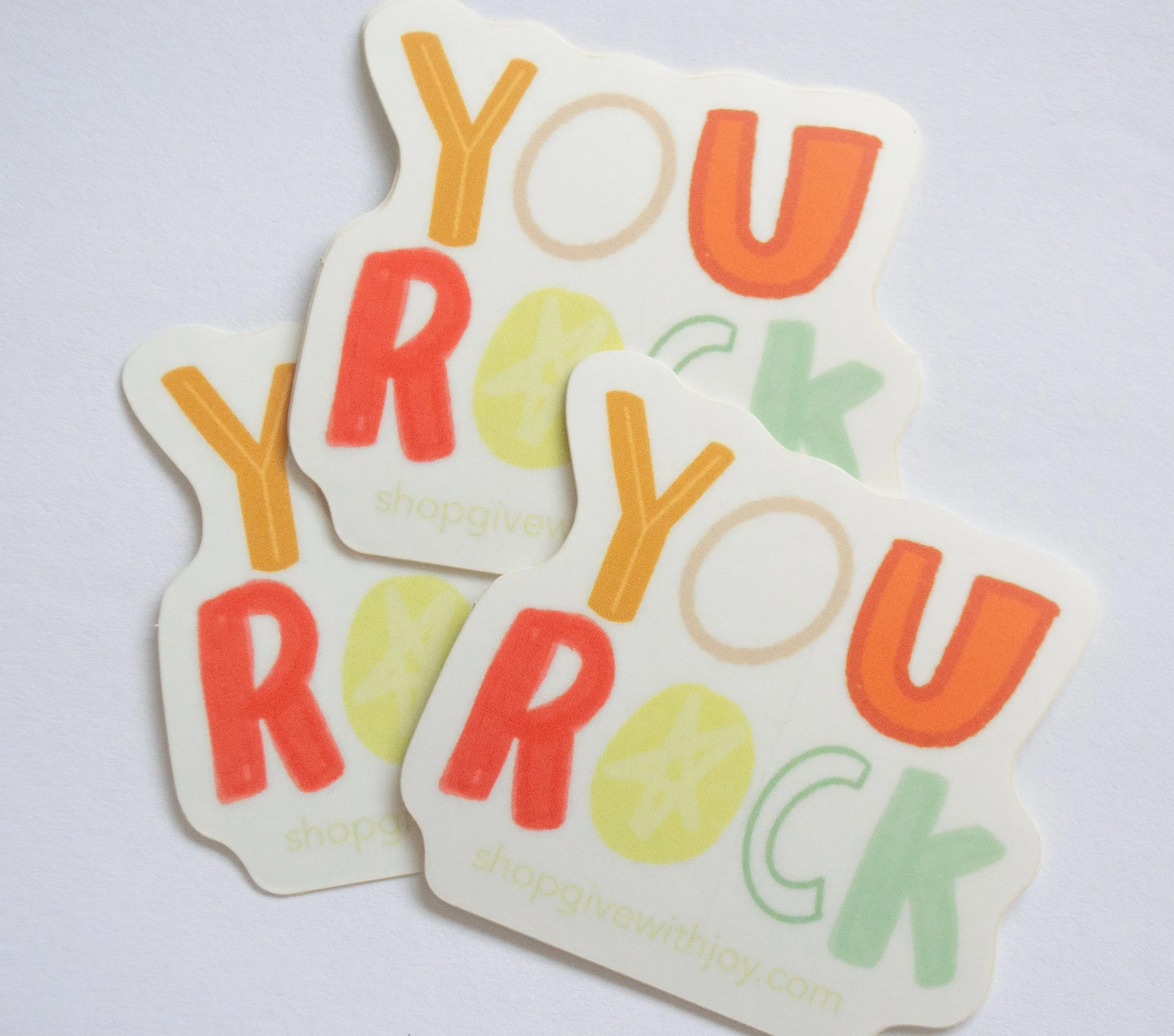 You Rock Vinyl Sticker