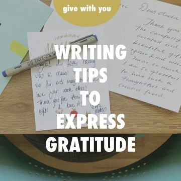 Writing Tips: Thank You Cards &amp; Gratitude