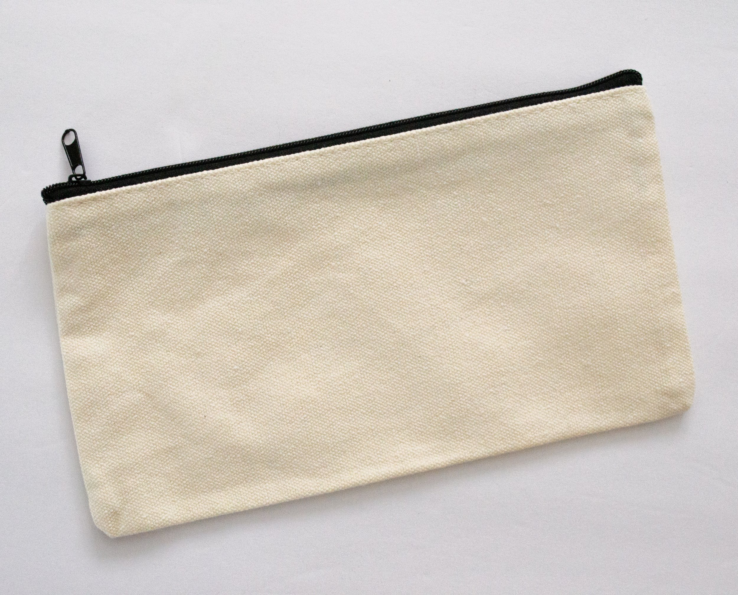 Canvas Zipper Pouches — give with joy