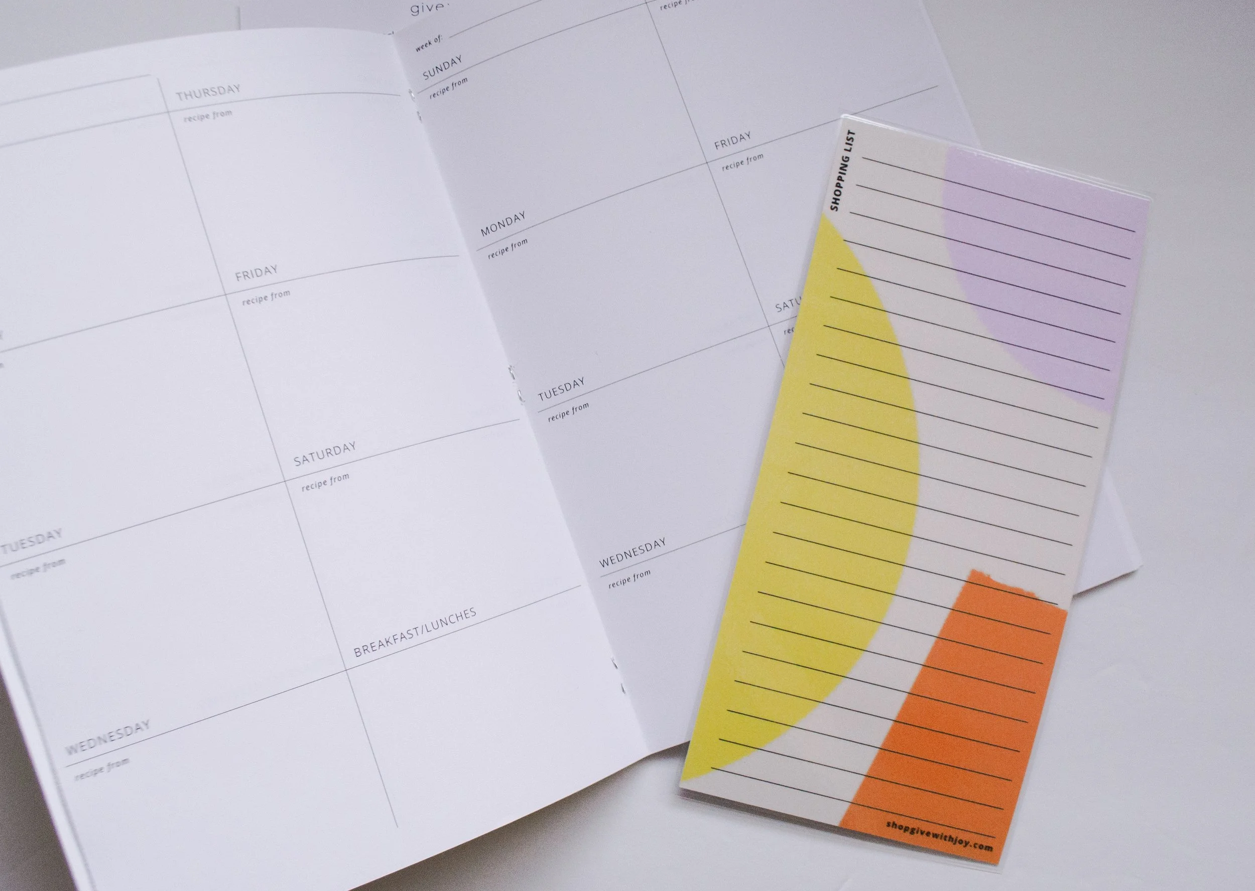 Reusable Shopping List