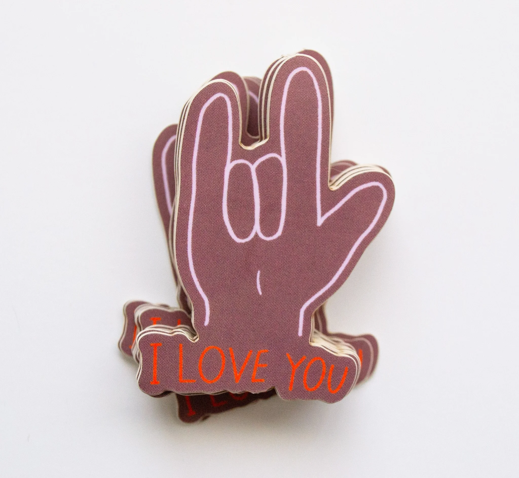 I Love You ASL Sticker,  Vinyl Sticker