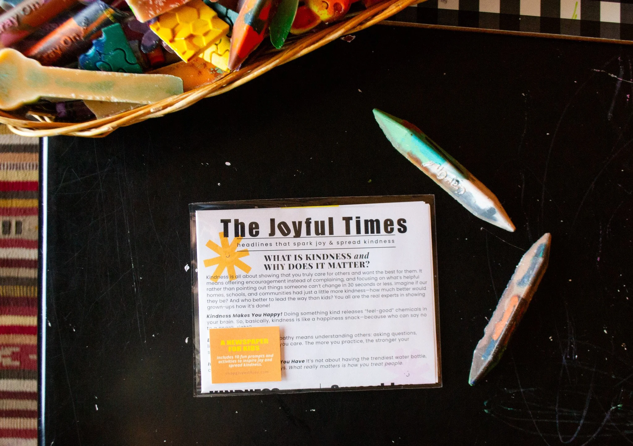 Joyful Times: Activities & Stories to Inspire Kindness, Creativity & Joy