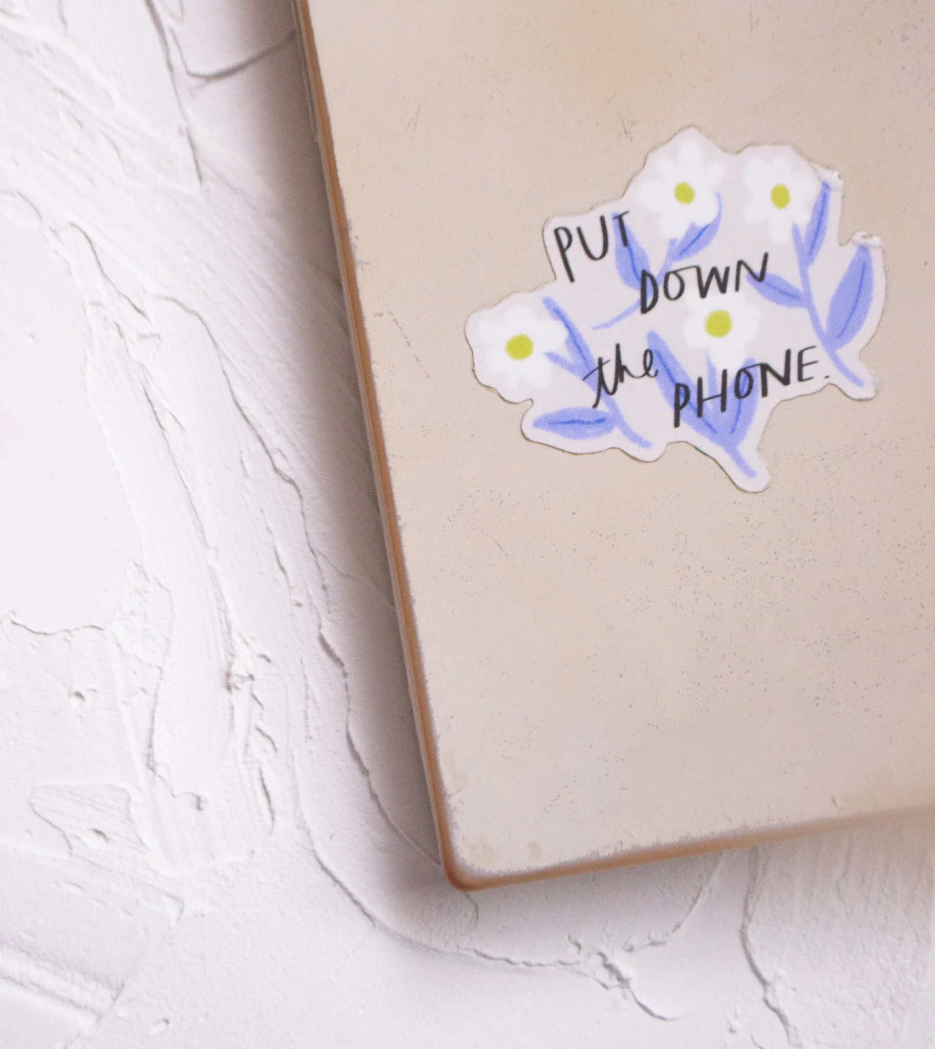 Put Down the Phone Vinyl Sticker