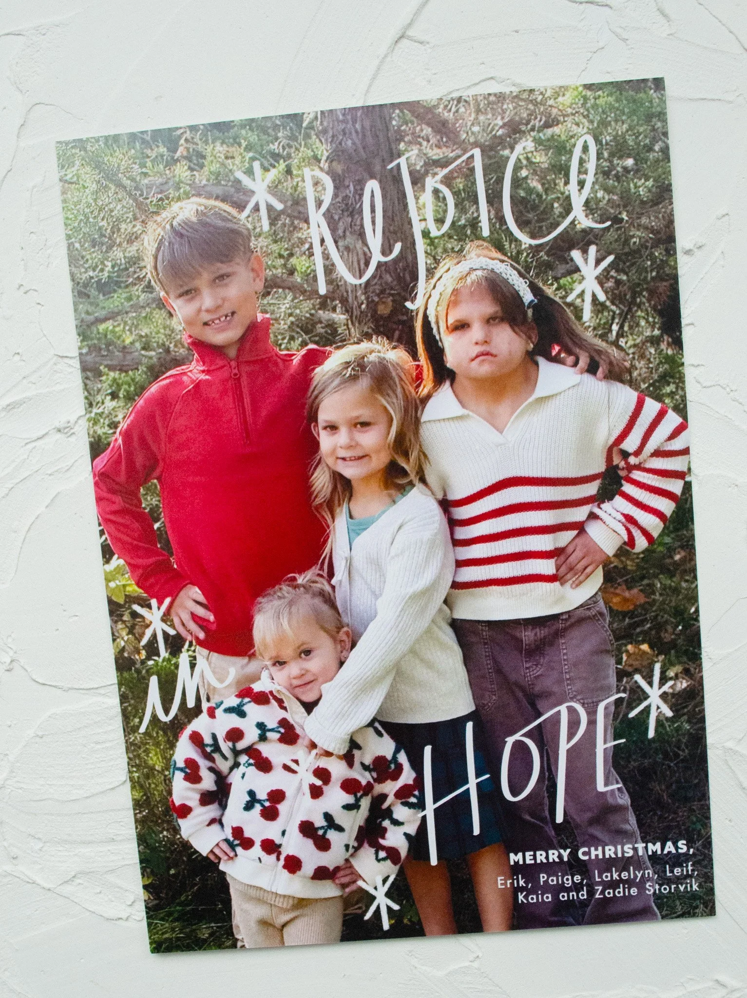 Rejoice! (multiple styles) (set of four)