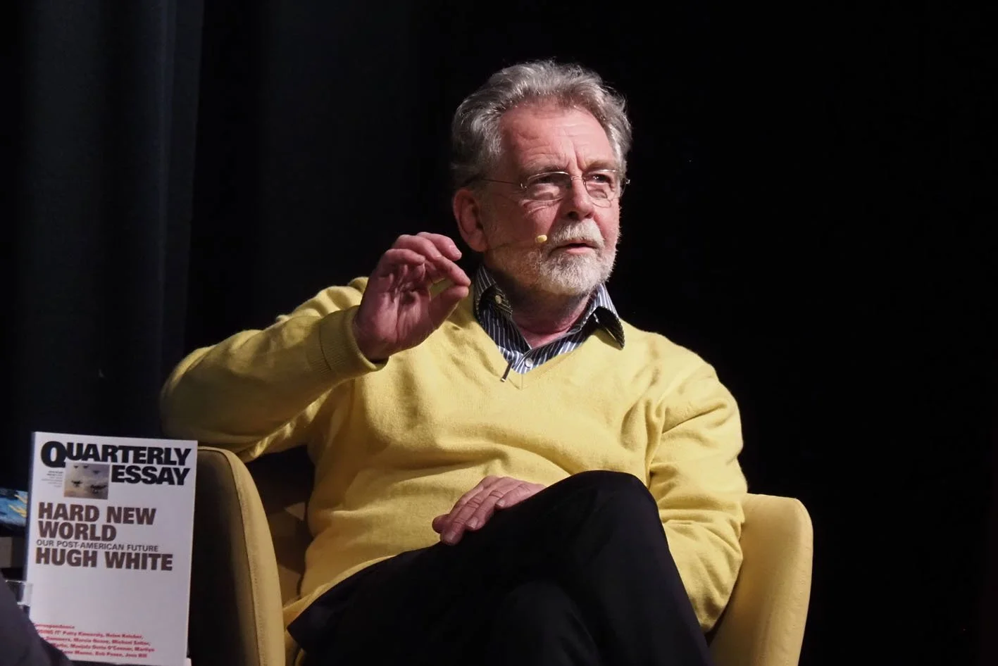 Hugh White in conversation episode artwork
