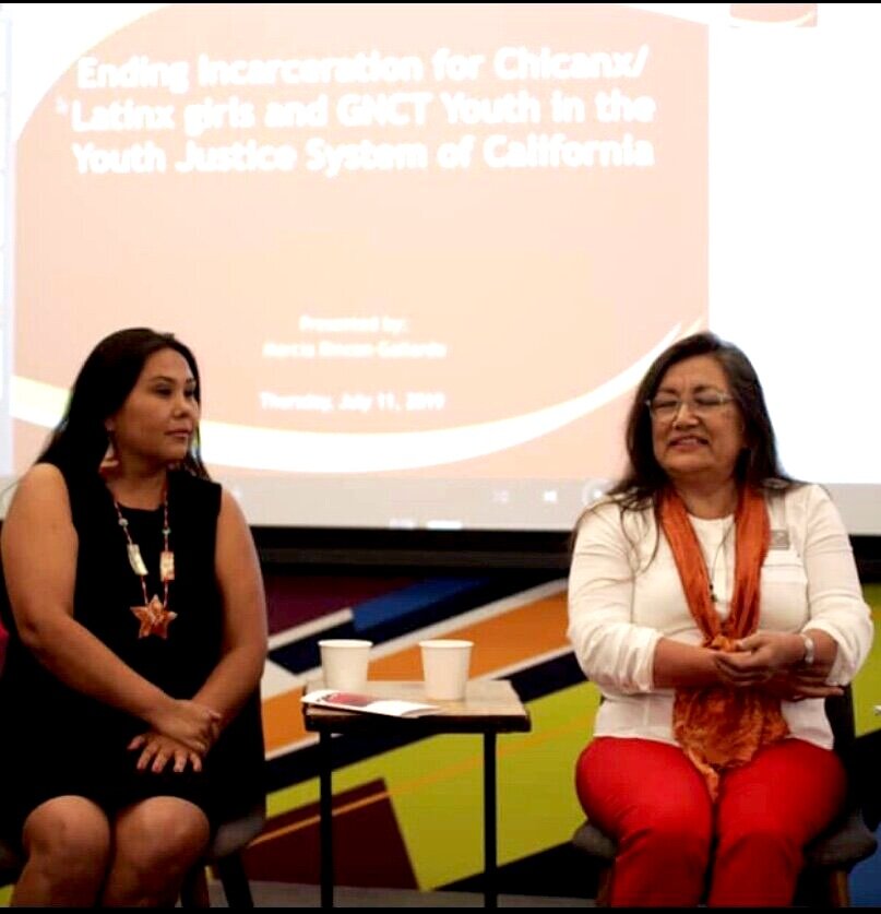  Ending Incarceration for Chicanx Girls presented at CA Grantmakers Strategy Mtg @ Twitter July 2019 